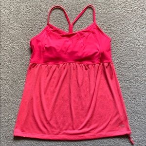 Neon Pink Champion Workout Tank Top